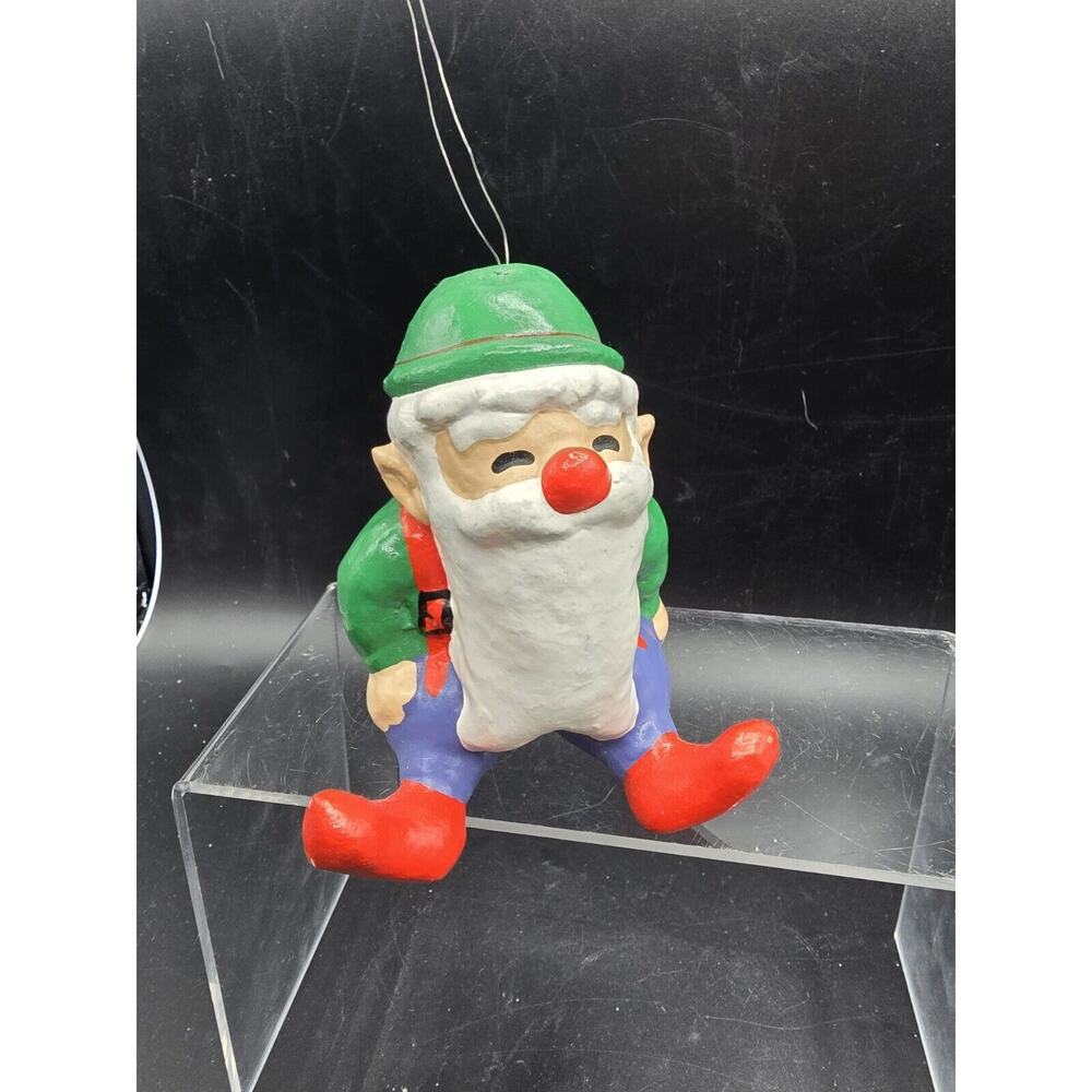 Dept. 56 Vintage Elf Christmas Tree Ornament Decor Holiday Hand Painted